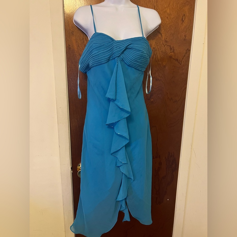 May Queen Vibrant Blue Gown